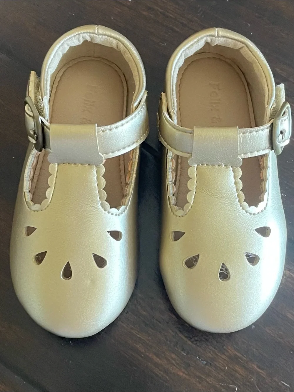 Felix & Flora Toddler Little Girl Flat Oxfords Dress Shoes